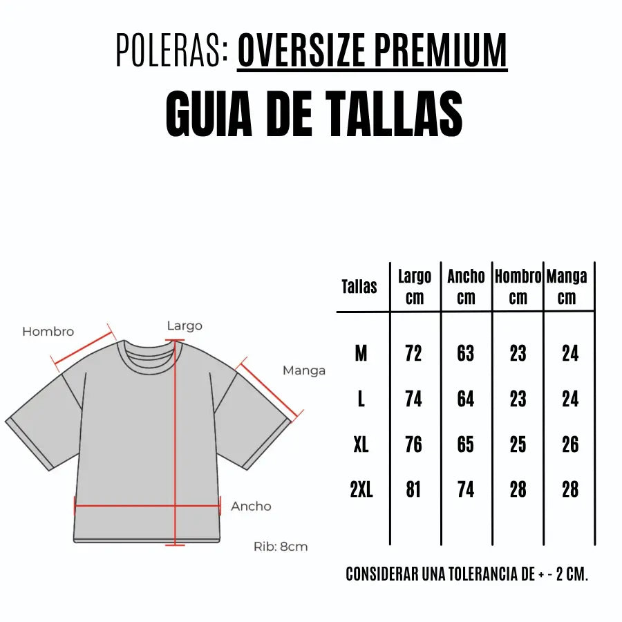Polera Oversize High Cotton Premium - Blanco Hueso