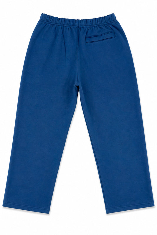Pantalon Buzo Recto - Heavy Cotton - Azul Petróleo 🚨LUIQUIDACIÓN🚨