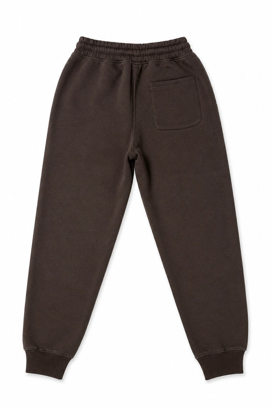 Pantalon de Buzo Jogger - Heavy Cotton - Café