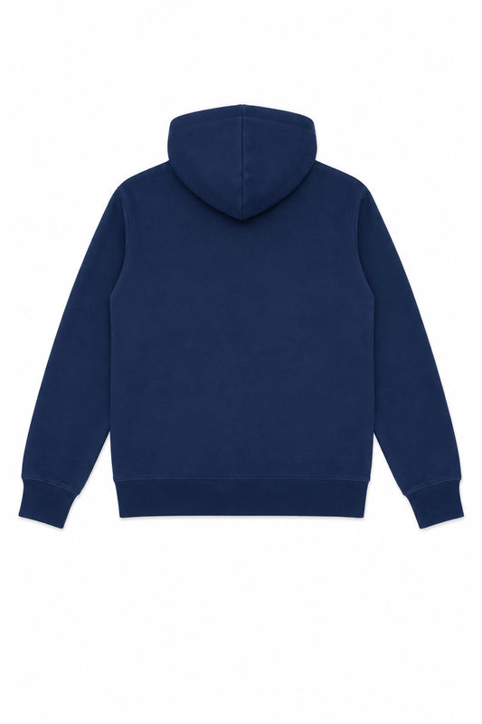 Poleron Hoodie Heavy Cotton - Azul Petróleo