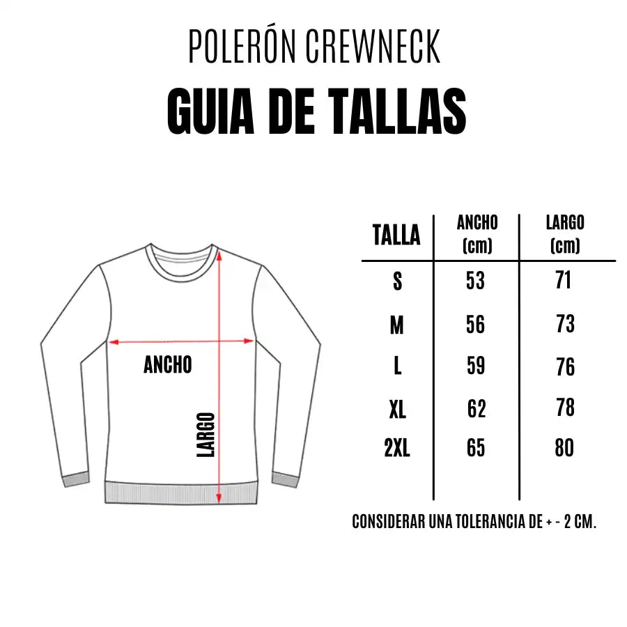 Polerón Azul Crewneck - Acid Wash Desgastado