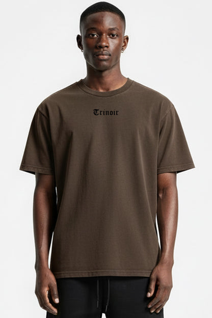 Polera Heavy Cotton Marrón