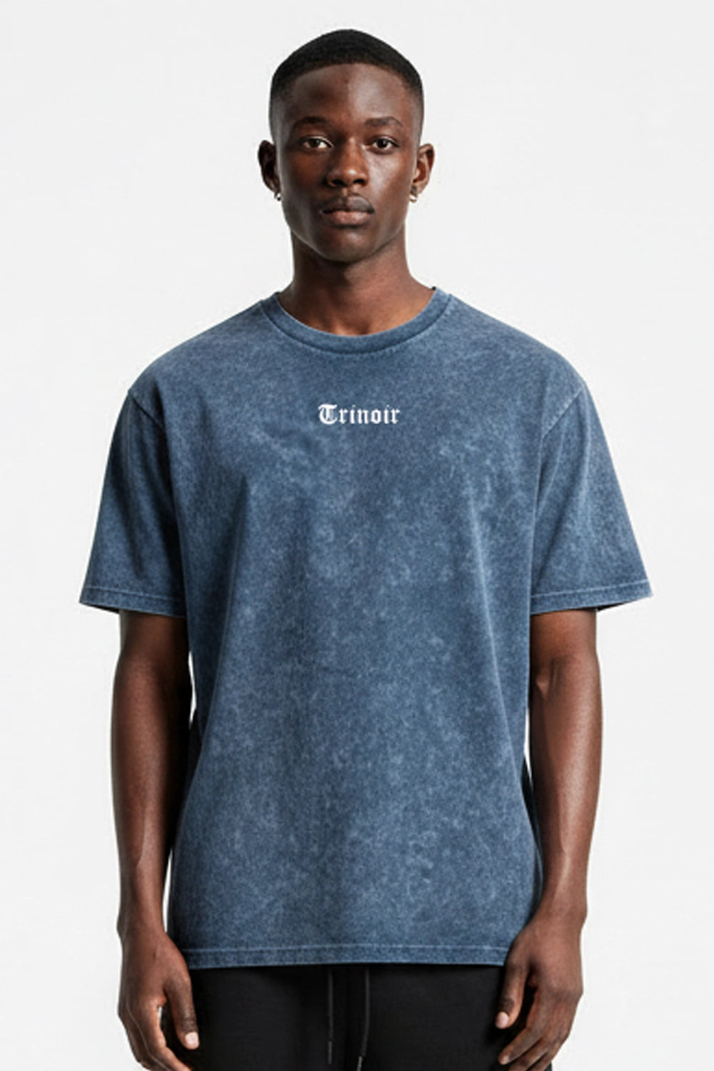 Polera Acid Wash – Azul