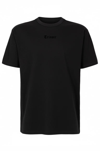 Polera Loose Fit - Alto Gramaje - Negro