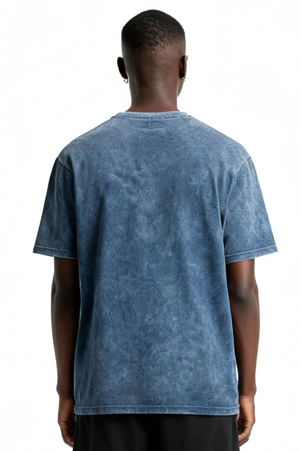 Polera Acid Wash – Azul