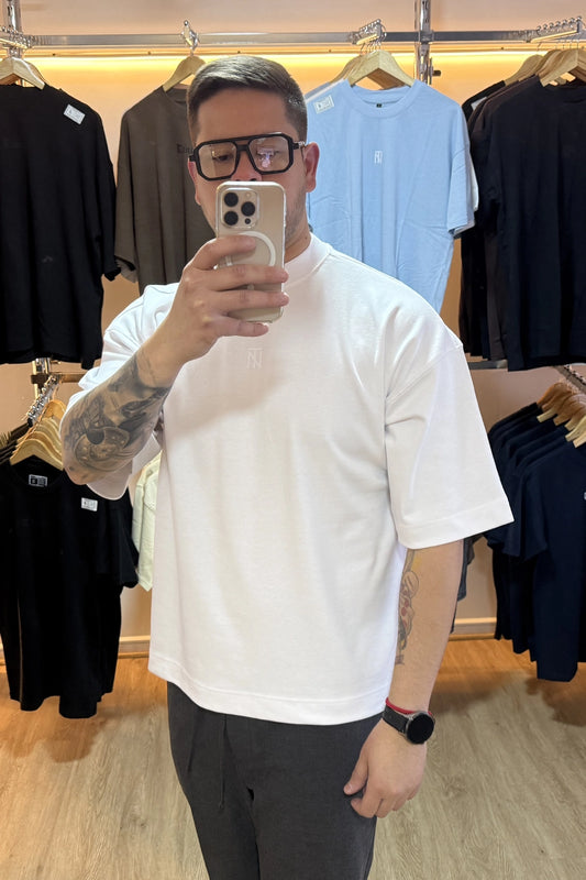 Polera Oversize (EXTRA HEAVY WEIGHT) - Blanco