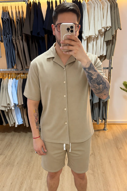 Conjunto Camisero - Caqui
