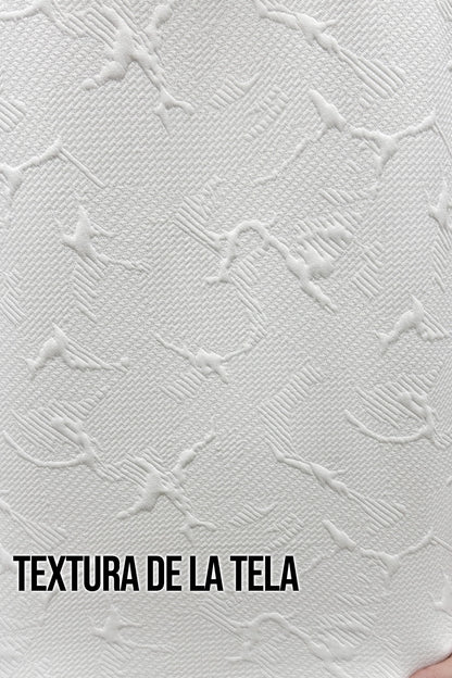 Conjunto Polo con cierre - Crema