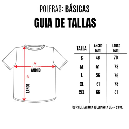 Polera Básica Manga Corta - Gris Plomo ⚠️LIQUIDACIÓN⚠️