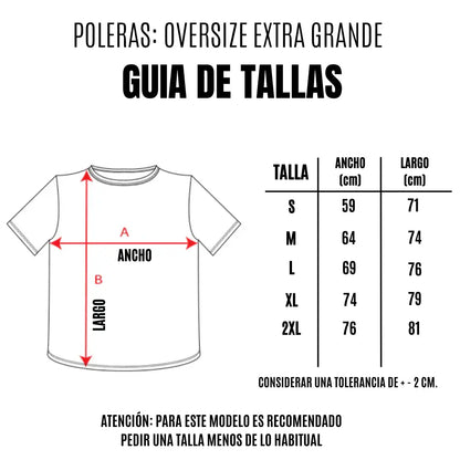 Polera Oversize (EXTRA HEAVY WEIGHT) - Beige
