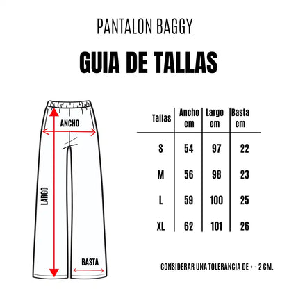 Pantalon Baggy Negro