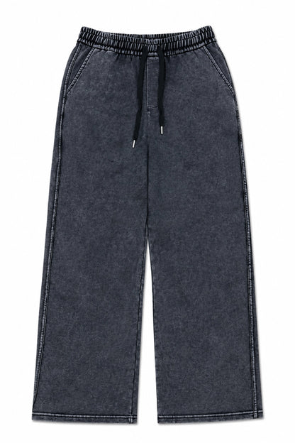 Pantalón Buzo - Vintage Black