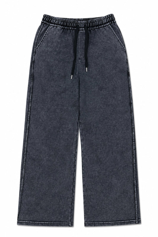 Pantalón Buzo - Vintage Black