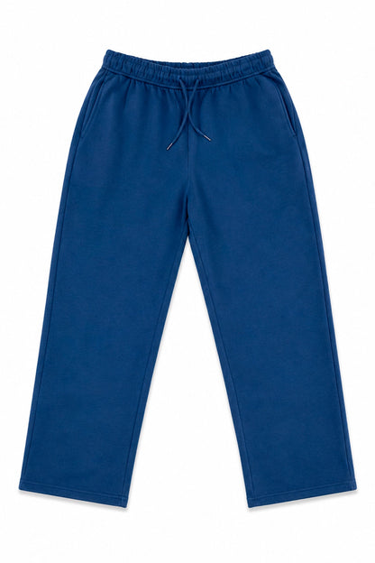 Pantalon Buzo Recto - Heavy Cotton - Azul Petróleo 🚨LUIQUIDACIÓN🚨