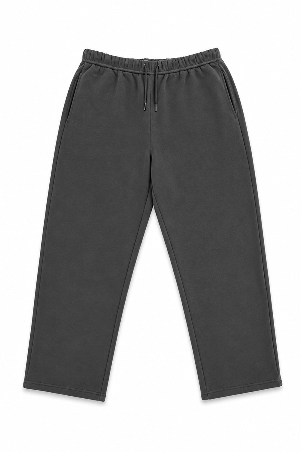 Pantalon Buzo Recto - Heavy Cotton - Carbón