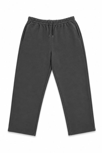Pantalon Buzo Recto - Heavy Cotton - Carbón