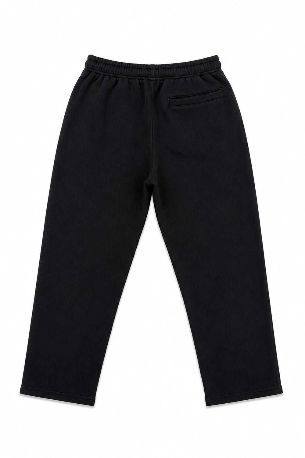 Pantalon Buzo Recto - Heavy Cotton - Negro