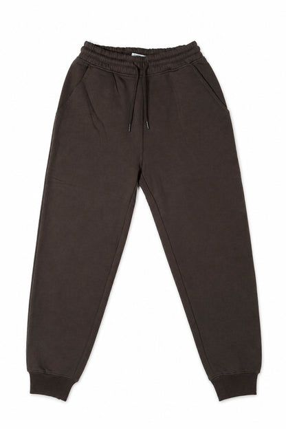 Pantalon de Buzo Jogger - Heavy Cotton - Café
