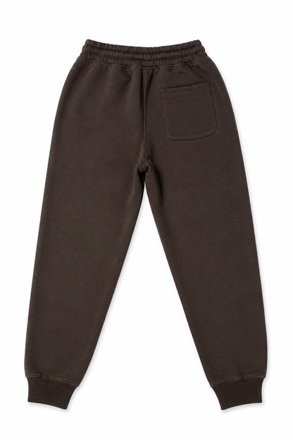 Pantalon de Buzo Jogger - Heavy Cotton - Café