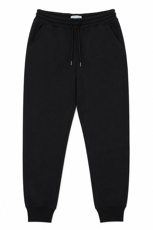 Pantalon de Buzo Jogger - Heavy Cotton - Negro