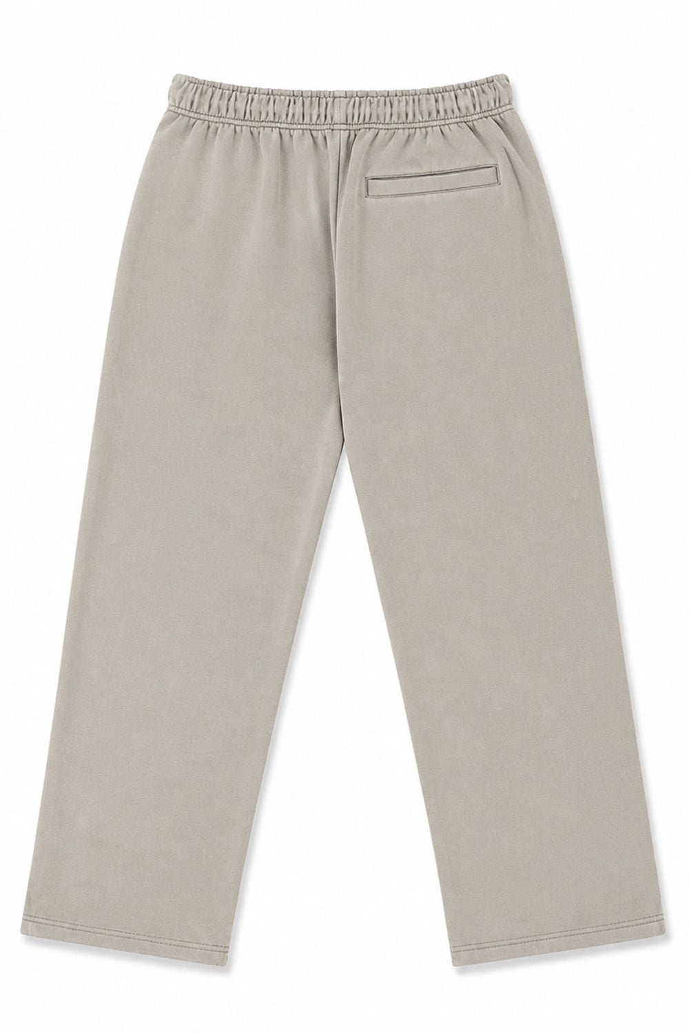Pantalon Buzo Recto - Heavy Cotton - Cemento