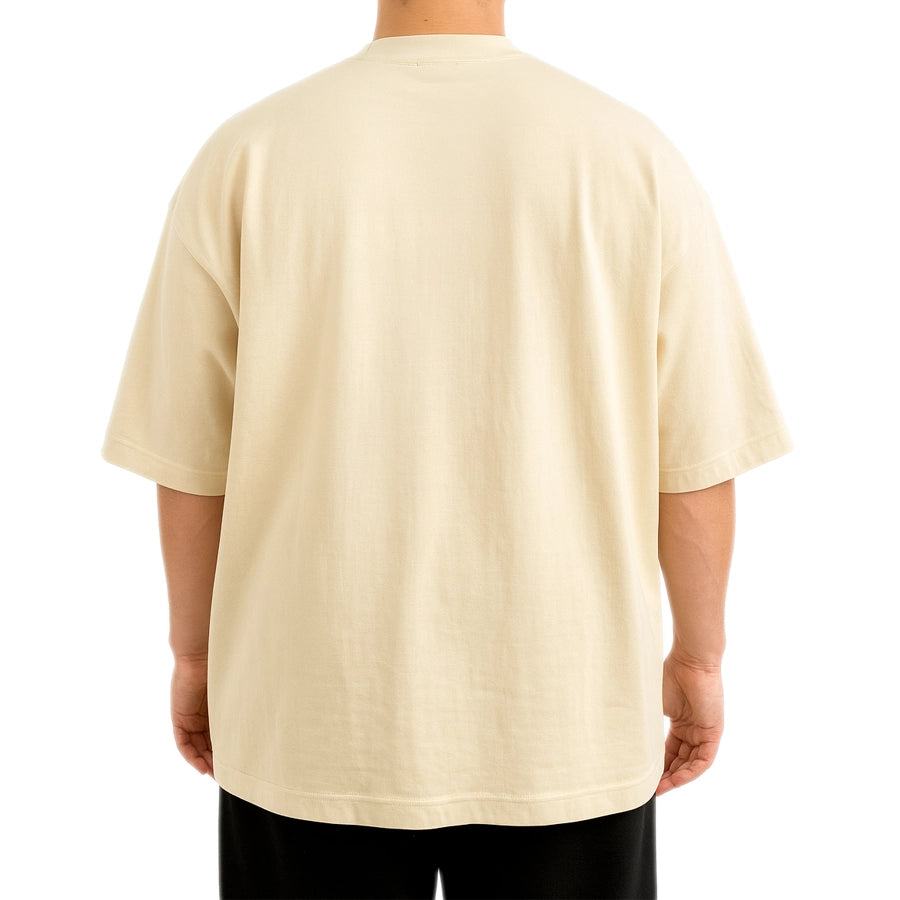 Polera Unisex Oversize (EXTRA HEAVY WEIGHT) - Beige