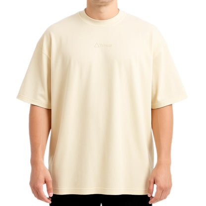 Polera Unisex Oversize (EXTRA HEAVY WEIGHT) - Beige