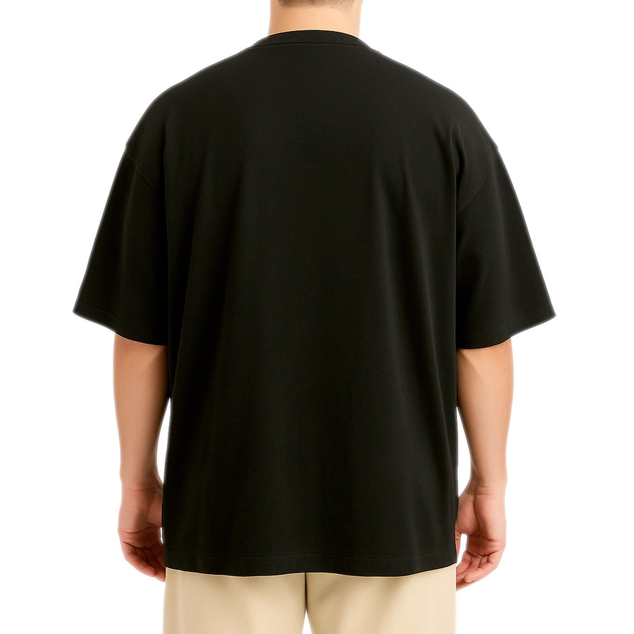 Polera Unisex Oversize (EXTRA HEAVY WEIGHT) - Negro