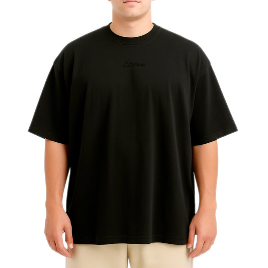 Polera Unisex Oversize (EXTRA HEAVY WEIGHT) - Negro