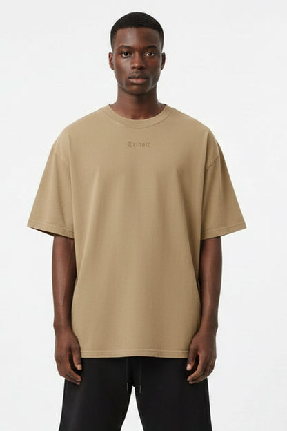 Polera Oversize Alto Gramaje - Caqui