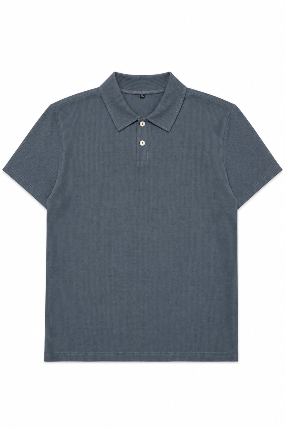 Polera cuello polo - Gris
