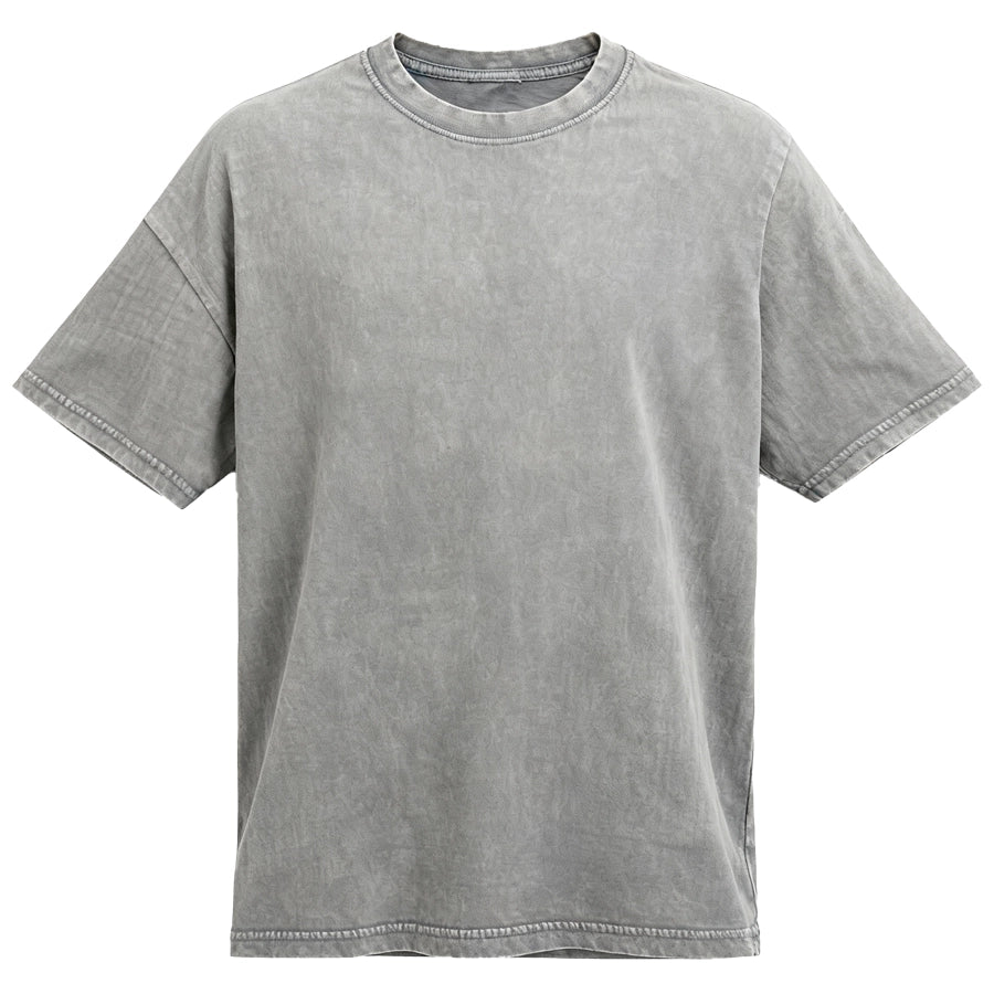 Polera Acid Wash – Gris