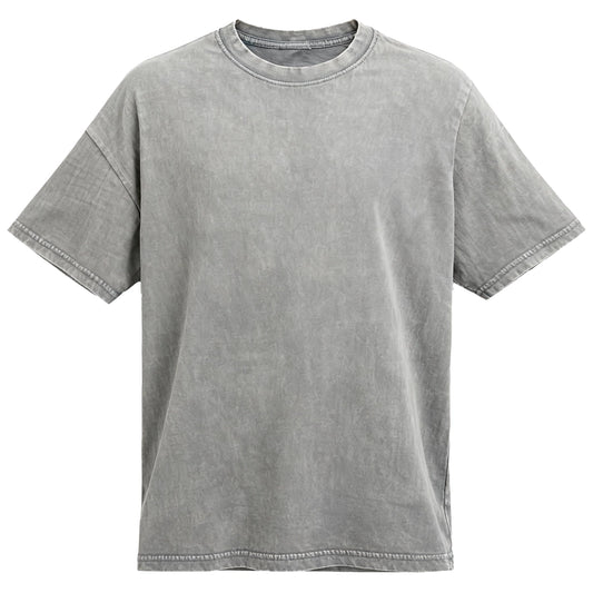 Polera Acid Wash – Gris
