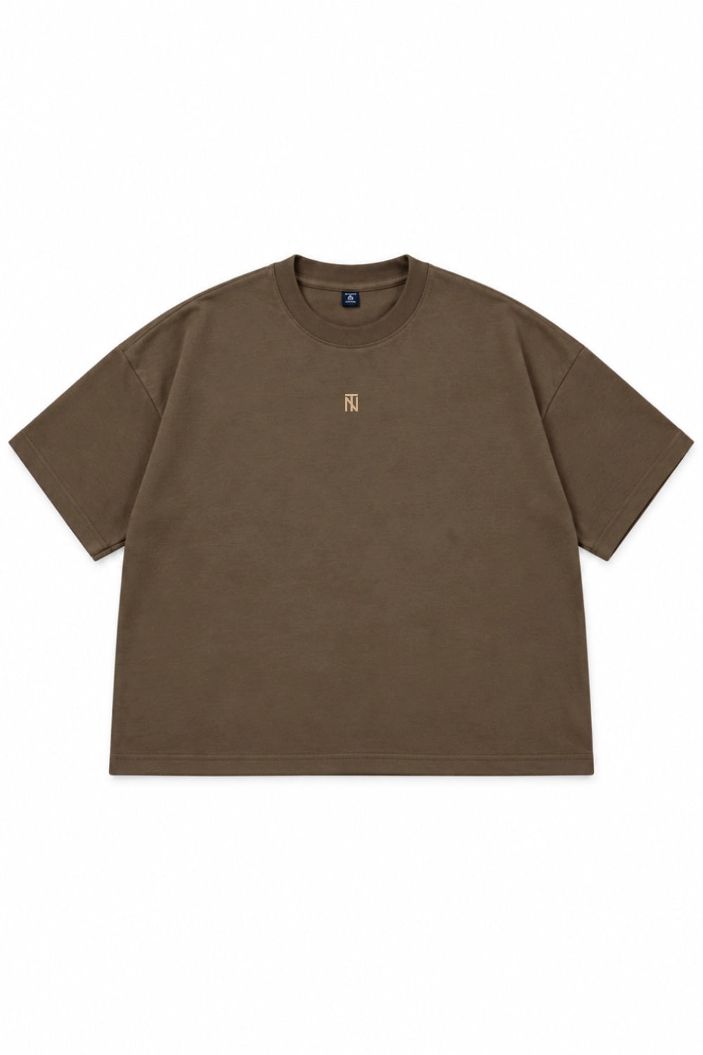 Polera Boxy Oversize - Café