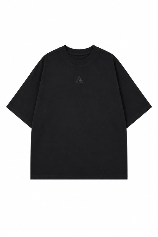 Polera Boxy Fit - Negro