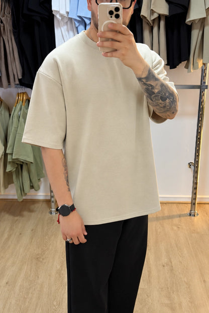 Polera Oversize - Beige