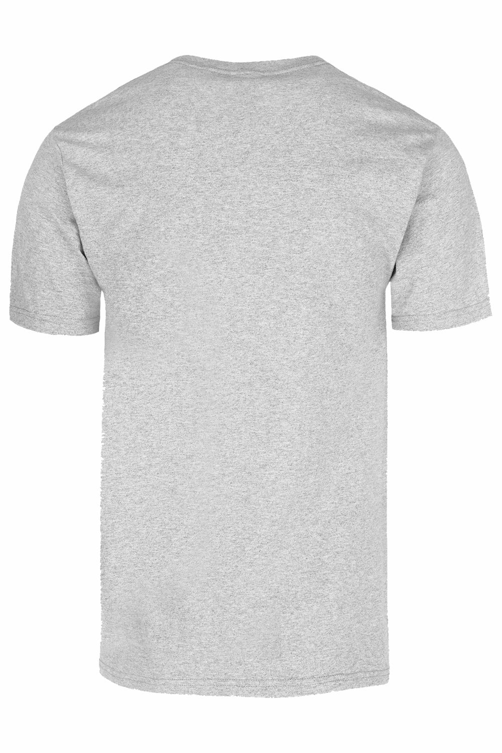 Polera Básica Manga Corta - Gris Melange ⚠️LIQUIDACIÓN⚠️