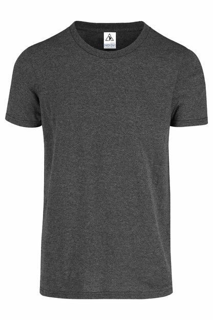 Polera Básica Manga Corta - Gris Plomo ⚠️LIQUIDACIÓN⚠️