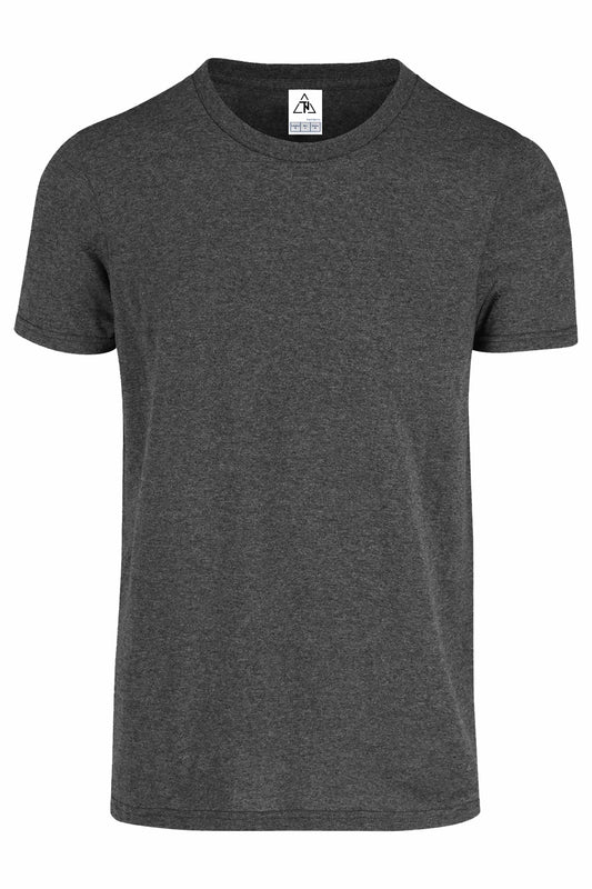 Polera Básica Manga Corta - Gris Plomo ⚠️LIQUIDACIÓN⚠️