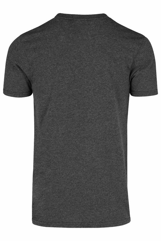 Polera Básica Manga Corta - Gris Plomo ⚠️LIQUIDACIÓN⚠️