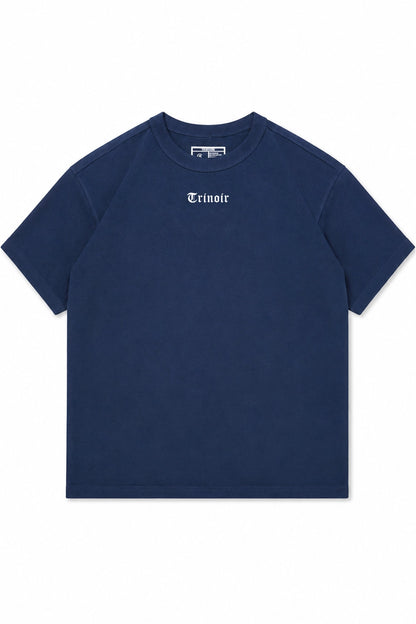 Polera Loose Fit - Alto Gramaje - Azul Marino