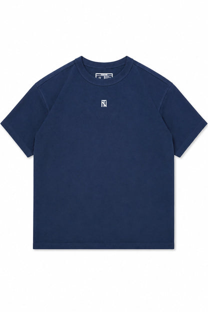 Polera Loose Fit - Alto Gramaje - Azul Marino