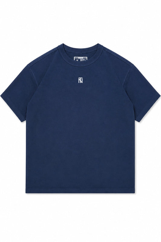 Polera Loose Fit - Alto Gramaje - Azul Marino
