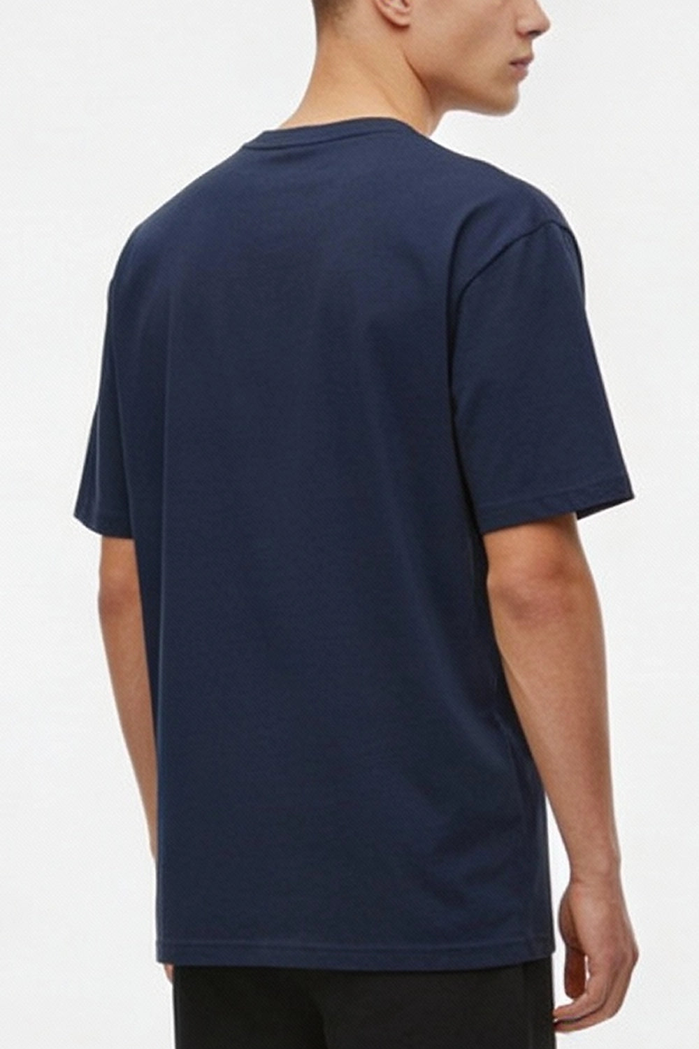 Polera Loose Fit - Alto Gramaje - Azul Marino