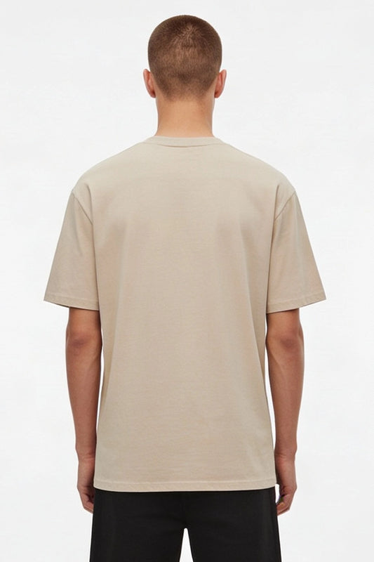 Polera Loose Fit - Alto Gramaje - Beige