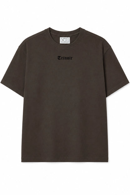 Polera Loose Fit - Alto Gramaje - Marrón