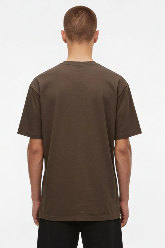 Polera Loose Fit - Alto Gramaje - Marrón