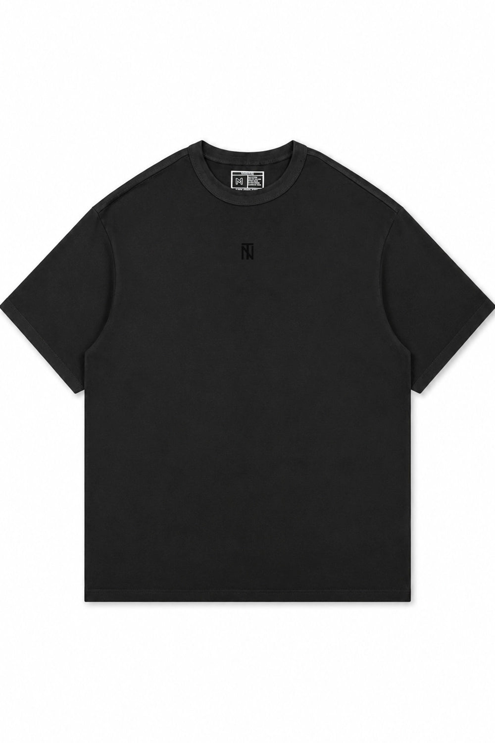 Polera Loose Fit - Alto Gramaje - Negro