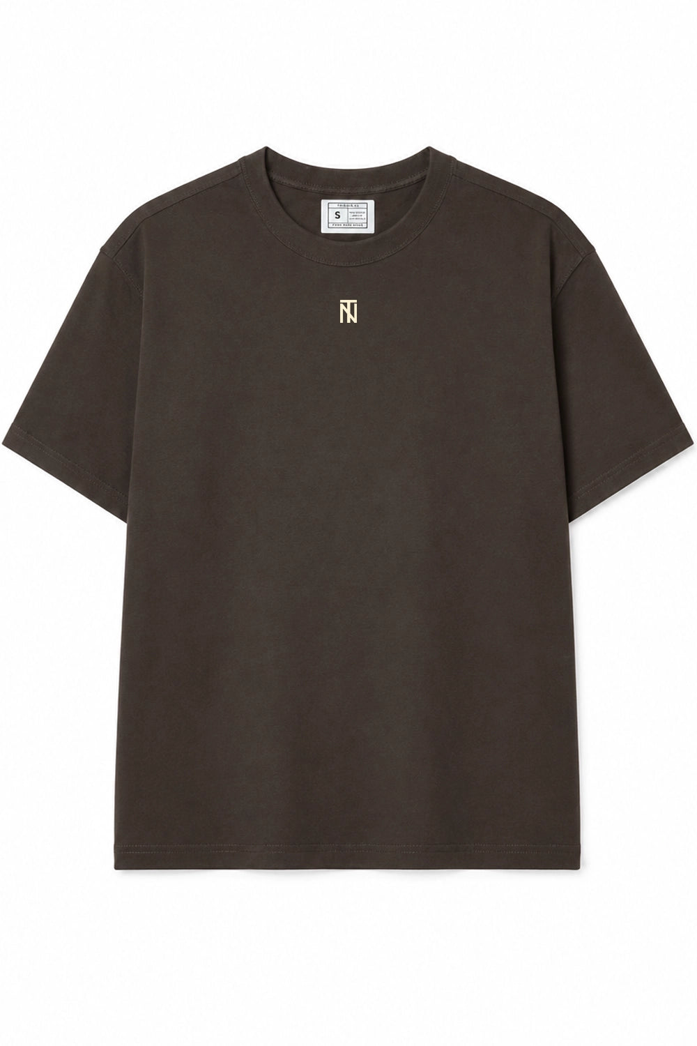 Polera Loose Fit - Alto Gramaje - Marrón