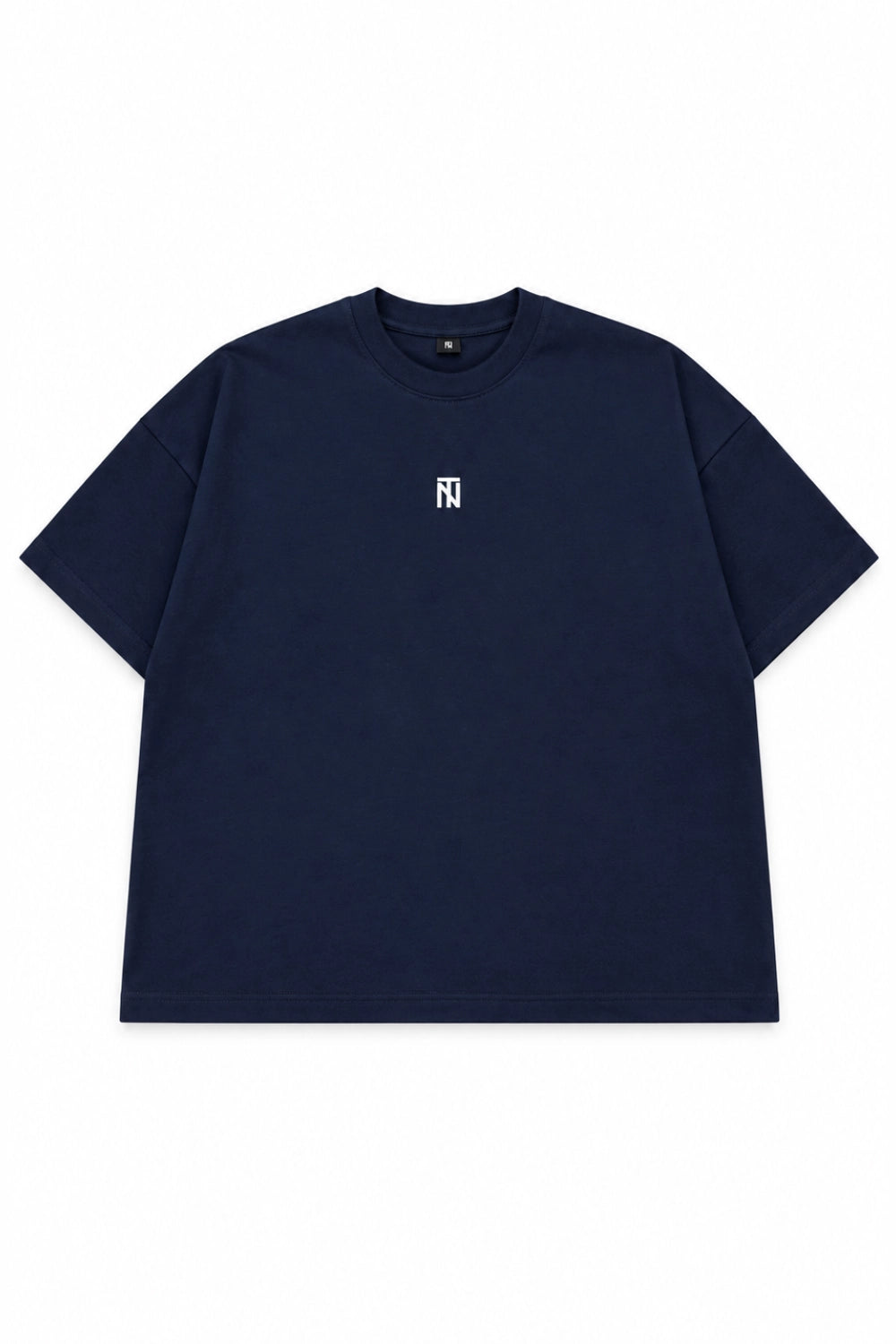 Polera Boxy Oversize - Azul Marino
